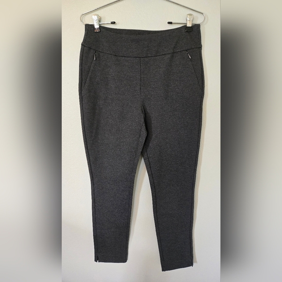 Soft Surroundings Gray Knit Leggings Size Small - Picture 1 of 6
